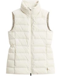 Woolrich - Bodywarmer Met Hoge Hals - Lyst