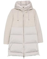 DUNO - Talia Hooded Quilted Coat - Lyst