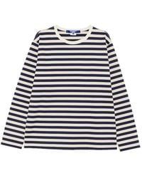 Junya Watanabe - Horizontal-Stripe Long-Sleeve T-Shirt - Lyst