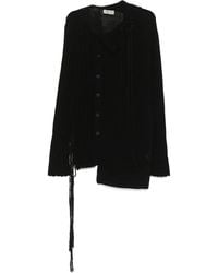 Yohji Yamamoto - Asymmetric Cardigan - Lyst