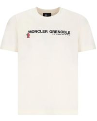 Moncler - Logo-Print Short-Sleeve T-Shirt - Lyst