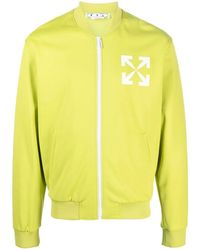 Off-White c/o Virgil Abloh - Arrow-Print Track Jacket - Lyst