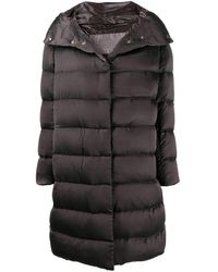 Herno Doudoune mi-longue classique - Marron