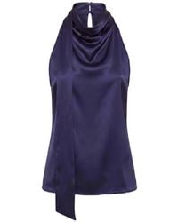 Nicholas - Scarf-Detail Halterneck Top - Lyst