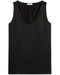 Marc O' Polo - Satin-Effect Sleeveless Tank Top - Lyst