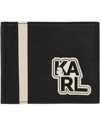 Karl Lagerfeld - Portafoglio K/Athleisure Con Logo - Lyst