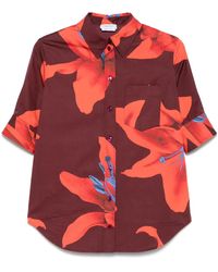 McQueen - フローラル シャツ - Lyst