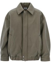 Agolde - Bomberjack Van Materiaal Met Textuur - Lyst