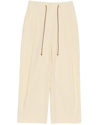 Bimba Y Lola - Cotton Darted Trousers - Lyst