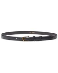 Nili Lotan - Leather Buckle Belt - Lyst