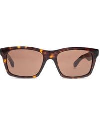 Balenciaga - Tortoiseshell Rectangle Sunglasses - Lyst