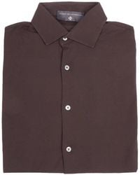 FILIPPO DE LAURENTIIS - Button-Down Cotton Shirt - Lyst