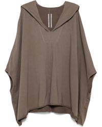 Rick Owens - Sudadera de punto con capucha - Lyst