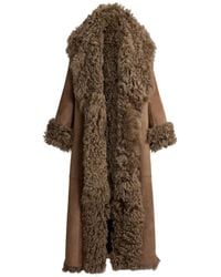Ralph Lauren - Manteau En Peau Lainée À Design Réversible - Lyst