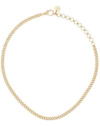 SHAY - 18kt Yellow Gold Baby Link Pavé Diamond Choker - Lyst