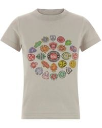 Balenciaga - T-Shirt With Colorful Print - Lyst