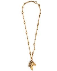 Chloé - The Chain Horse Halskette - Lyst