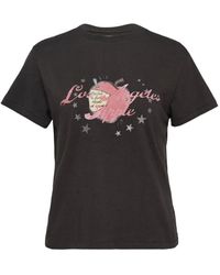 GLOWNY - Graphic-Print T-Shirt - Lyst