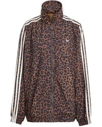 adidas - Top Sportivo Oversize Con Stampa Firebird - Lyst