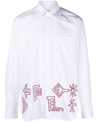19215円通販 ストア 【正規逆輸入品】 NAMACHEKO 22ss White Shirts