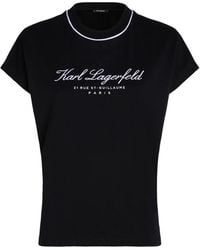 Karl Lagerfeld - Hotel Karl Tシャツ - Lyst