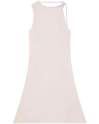 Courreges - Twist-Detail A-Line Minidress - Lyst