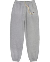 HOMMEGIRLS - X Fruit Of The Loom Logo-Patch Drawstring Track Pants - Lyst