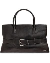 Gestuz - Gzcrolina Crocodile-Effect Buckled Tote Bag - Lyst