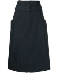Low Classic - ベルテッド Aラインスカート - Lyst