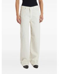 AG Jeans - Vaqueros anchos con diseño de cinco bolsillos - Lyst