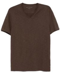 John Varvatos - T-Shirt Miles À Col V - Lyst