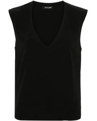 Styland - Sleeveless Crepe Blouse - Lyst