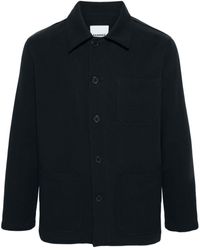 Sandro - Giacca-camicia Worker in twill - Lyst