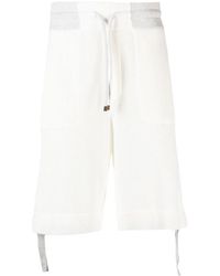 Brunello Cucinelli - Knitted Bermuda Shorts - Lyst