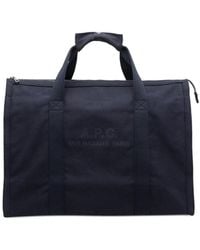 A.P.C. - Sac Fourre-Tout Recuperation À Logo Imprimé - Lyst