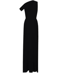 Gemy Maalouf - One-Shoulder Crepe Dress - Lyst