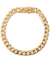 Emanuele Bicocchi - Skull Box-Clasp Chain Bracelet - Lyst