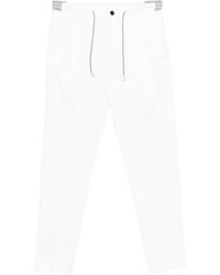 Eleventy - Pleated Drawstring-Waist Trousers - Lyst