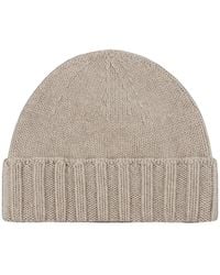 Drumohr - Ribbed-Knit Cashmere Beanie Hat - Lyst