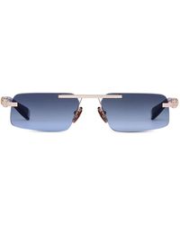 Balmain - Geometric-Frame Sunglasses - Lyst