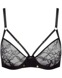 Scandale - Jeux Magnétiques Lace-Detail Balconette Bra - Lyst