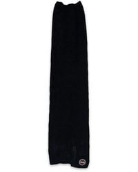 Colmar - Ribbed-Knit Logo-Patch Scarf - Lyst