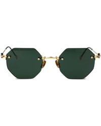 Yohji Yamamoto - Geometric-Frame Sunglasses - Lyst
