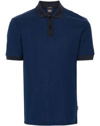 BOSS - Short-sleeve Piqué Polo Shirt - Lyst