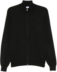 Gran Sasso - Zip-Front High-Neck Cardigan - Lyst