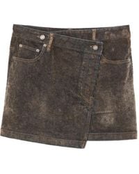 Juun.J - Jupe En Jean À Design Asymétrique - Lyst