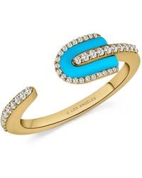 UNION LOS ANGELES - U Solo And Diamond Ring - Lyst