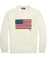 Polo Ralph Lauren - The Iconic Flag Jumper - Lyst