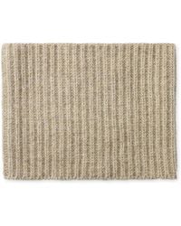 Lemaire - Neck Warmer Alpaca And Yak Wool Blend - Lyst