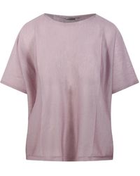 Roberto Collina - Short-Sleeved T-Shirt - Lyst